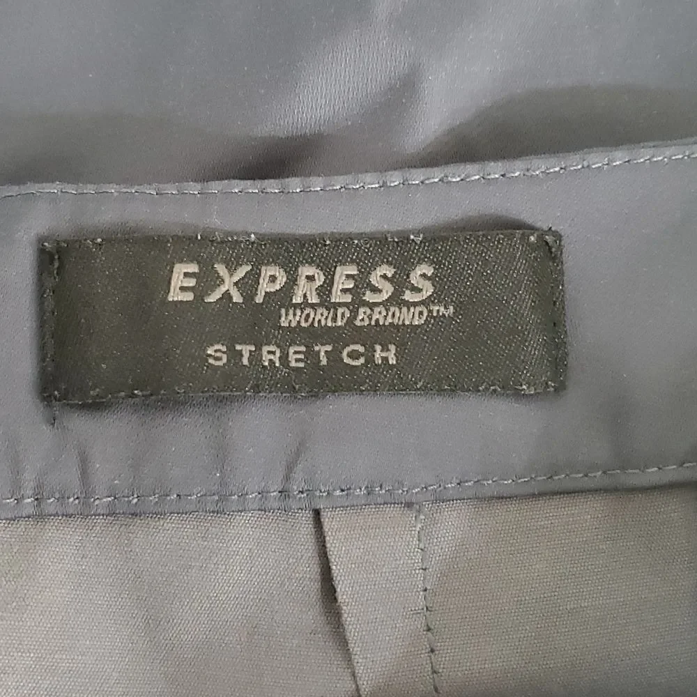 Express Women's Embroidered Stretch Mini Skirt Size 3/4